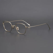 Load image into Gallery viewer, High Quality Pure Titanium Men Alloy Glasses Frame Male Woman Square Ultralight Eye Prescription Optical Eyeglasses