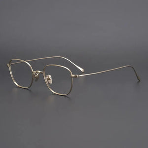 High Quality Pure Titanium Men Alloy Glasses Frame Male Woman Square Ultralight Eye Prescription Optical Eyeglasses
