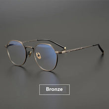 Carica l&#39;immagine nel visualizzatore di Gallery, Italian Handmade Brand Glasses Frame Polygonal Retro Full Frame Men Women Myopia Eyeglasse Prescription Reading Eyewear