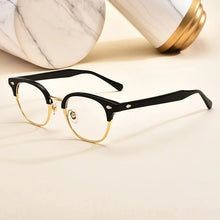 Load image into Gallery viewer, Japanese Handmade Acetate Glasses Frame  Vintage Square Men Women Optical Prescription Eyeglasses Spectacles