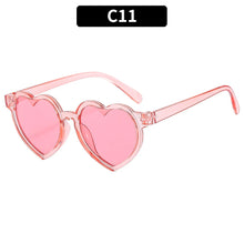 Load image into Gallery viewer, 2023 New Kids Cartoon Heart Sunflower Fruit Rabbit Ears Sunglasses Girls Boy Children Outdoor Round Polarized UV400 Sun Glasses