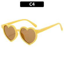 Load image into Gallery viewer, 2023 New Kids Cartoon Heart Sunflower Fruit Rabbit Ears Sunglasses Girls Boy Children Outdoor Round Polarized UV400 Sun Glasses