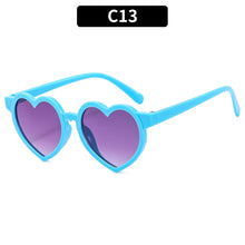 Load image into Gallery viewer, 2023 New Kids Cartoon Heart Sunflower Fruit Rabbit Ears Sunglasses Girls Boy Children Outdoor Round Polarized UV400 Sun Glasses