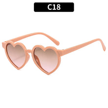 Load image into Gallery viewer, 2023 New Kids Cartoon Heart Sunflower Fruit Rabbit Ears Sunglasses Girls Boy Children Outdoor Round Polarized UV400 Sun Glasses