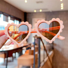 Load image into Gallery viewer, 2023 New Kids Cartoon Heart Sunflower Fruit Rabbit Ears Sunglasses Girls Boy Children Outdoor Round Polarized UV400 Sun Glasses