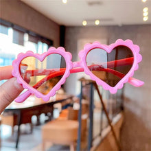 Load image into Gallery viewer, 2023 New Kids Cartoon Heart Sunflower Fruit Rabbit Ears Sunglasses Girls Boy Children Outdoor Round Polarized UV400 Sun Glasses