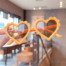 Load image into Gallery viewer, 2023 New Kids Cartoon Heart Sunflower Fruit Rabbit Ears Sunglasses Girls Boy Children Outdoor Round Polarized UV400 Sun Glasses