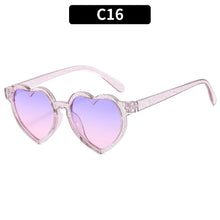 Load image into Gallery viewer, 2023 New Kids Cartoon Heart Sunflower Fruit Rabbit Ears Sunglasses Girls Boy Children Outdoor Round Polarized UV400 Sun Glasses