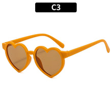 Load image into Gallery viewer, 2023 New Kids Cartoon Heart Sunflower Fruit Rabbit Ears Sunglasses Girls Boy Children Outdoor Round Polarized UV400 Sun Glasses