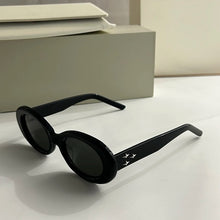Load image into Gallery viewer, Brand Designer  GENTLE Sunglasses EVE Men Women Oval Acetate Vintage Eyewear UV400 Sun glasses With Box