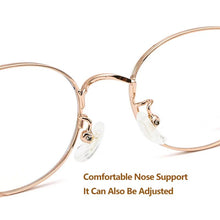Load image into Gallery viewer, Man Pure Titanium Frame 0 Degree Lenses Women Fashion Retro Oval Mirror Frame Universal