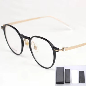 Men's Retro Prescription Myopia Eyeglass Frame 0233 Women's Luxury Reading Glasses