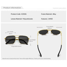 Carica l&#39;immagine nel visualizzatore di Gallery, 2023 New Pilot Sunglasses for Men Retro Double Bridge Girder Metal Sun Glasses Women UV400 Male Trending Products Shades