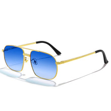 Carica l&#39;immagine nel visualizzatore di Gallery, 2023 New Pilot Sunglasses for Men Retro Double Bridge Girder Metal Sun Glasses Women UV400 Male Trending Products Shades