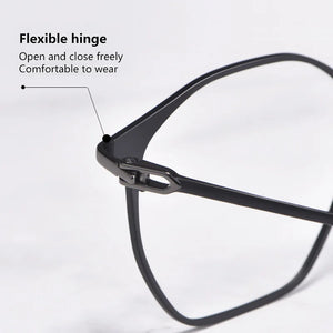 Pure Titanium Glasses Frame Retro Oval Round Men Eyeglasses Women Myopia Prescription Polygon Eyewear Frames