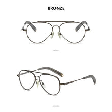 Load image into Gallery viewer, Retro Pure Titanium Upscale Men Optical Glasses Frames Women Fashion Prescription Eyeglasses