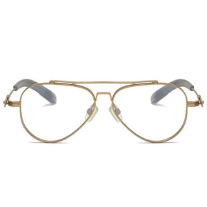 Retro Pure Titanium Upscale Men Optical Glasses Frames Women Fashion Prescription Eyeglasses