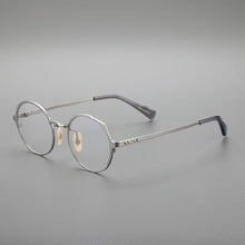 Load image into Gallery viewer, Retro Round Pure Titanium Upscale Men Optical Glasses Frames Women Fashion Optical Prescription Eyeglasses