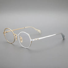 Load image into Gallery viewer, Retro Round Pure Titanium Upscale Men Optical Glasses Frames Women Fashion Optical Prescription Eyeglasses