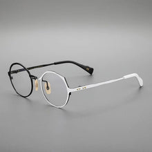 Load image into Gallery viewer, Retro Round Pure Titanium Upscale Men Optical Glasses Frames Women Fashion Optical Prescription Eyeglasses