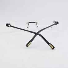 Load image into Gallery viewer, Rimless glasses frame men myopia prescription eye glasses frames for women design fashion Brand Square spectacles Nerd