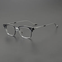 Carica l&#39;immagine nel visualizzatore di Gallery, Titanium Acetate Eyeglasses Frame Men Retro Myopia Optical Prescription Glasses Frame Women Korea Luxury Brand Eyewear