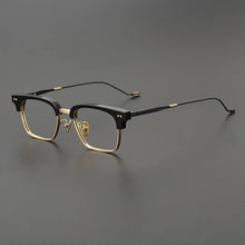 Carica l&#39;immagine nel visualizzatore di Gallery, Titanium Acetate Eyeglasses Frame Men Retro Myopia Optical Prescription Glasses Frame Women Korea Luxury Brand Eyewear