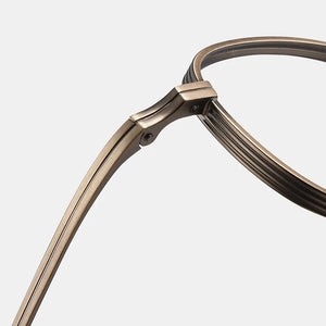 Ultra-Light Pure Titanium Retro Round Glasses Frame Myopia Prescription Eyeglasses Frame Men And Women