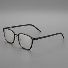 Load image into Gallery viewer, Ultra-light Business Acetate Square Glasses Frame AlloyRetro Optical Prescription Eyeglasses Men Woman