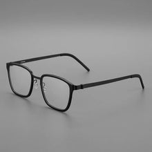 Load image into Gallery viewer, Ultra-light Business Acetate Square Glasses Frame AlloyRetro Optical Prescription Eyeglasses Men Woman