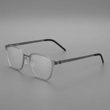 Load image into Gallery viewer, Ultra-light Business Acetate Square Glasses Frame AlloyRetro Optical Prescription Eyeglasses Men Woman