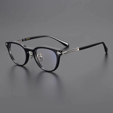 Load image into Gallery viewer, Vintage Acetate Titanium Glasses Frame Men Prescription Myopia Eyeglasses Frame Women   Brand Spectacles Eyewear