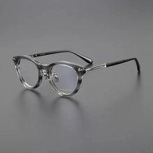 Load image into Gallery viewer, Vintage Acetate Titanium Glasses Frame Women Cat Eye Prescription Myopia Eyeglasses Frame Men   Brand Eyewear