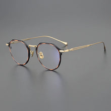 Load image into Gallery viewer, Vintage Pure Titanium Glasses Frame Men Prescription Myopia Eyeglasses Frame Women Retro   Brand Designer Eyewear