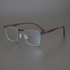 fashion glasses frame men Designer acetate Titanium optical eyeglasses Myopia reading women simple personalized eyewear