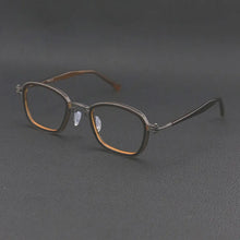 Load image into Gallery viewer, retro glasses frame men Designer cat eye optical eyeglasses Myopia reading women pure titanium personalized eyewear