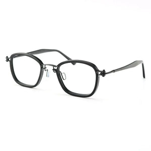 retro glasses frame men Designer cat eye optical eyeglasses Myopia reading women pure titanium personalized eyewear