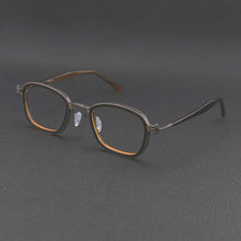 Load image into Gallery viewer, retro glasses frame men Designer cat eye optical eyeglasses Myopia reading women pure titanium personalized eyewear