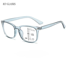 Load image into Gallery viewer, Reading Glasses for Women and Men Automatic Zoom and Dual Beam Progressive Multifocal Anti Blue Ray Presbyopia