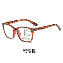 Load image into Gallery viewer, Reading Glasses for Women and Men Automatic Zoom and Dual Beam Progressive Multifocal Anti Blue Ray Presbyopia