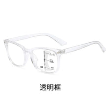 Load image into Gallery viewer, Reading Glasses for Women and Men Automatic Zoom and Dual Beam Progressive Multifocal Anti Blue Ray Presbyopia
