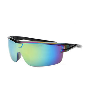 2023 Star One Piece Luxury Punk Rimless Sunglasses Women Brand Designer Y2K Sun Glasses Men Goggle Shades UV400 Eyewear
