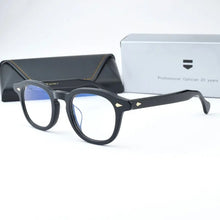 Load image into Gallery viewer, Vintage Acetate Eyeglass Designer Eyeglasses Frames for Men Retro Prescription Spectacle Women Myopia Round Glasses Frame