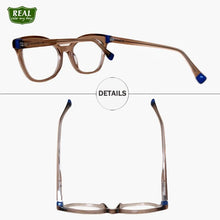 Load image into Gallery viewer, eyeglasses     Handmade Men Acetate Glasses Frame Square Women Prescription Optical Eyeglasses AC2111
