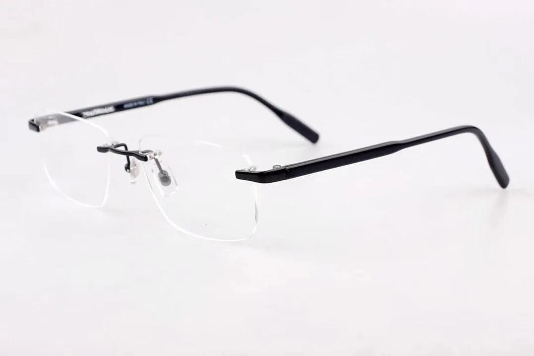 luxury brand MB family 0088 glasses frame men's round face frameless high-end business atmosphere leisure prescription