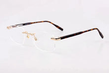 Load image into Gallery viewer, luxury brand MB family 0088 glasses frame men&#39;s round face frameless high-end business atmosphere leisure prescription