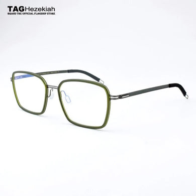 square Titanium Glasses Frame Men Luxury Fashion Ultralight Korean Eyeglasses Myopia Prescription Eyewear Spectacles Women