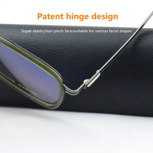 square Titanium Glasses Frame Men Luxury Fashion Ultralight Korean Eyeglasses Myopia Prescription Eyewear Spectacles Women