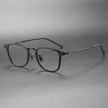 Load image into Gallery viewer, Vintage Pure Titanium Eyeglasses Frame Men Optical Myopia Prescription Glasses Frame Women Retro Luxury Designer Eyewear
