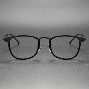 Vintage Pure Titanium Eyeglasses Frame Men Optical Myopia Prescription Glasses Frame Women Retro Luxury Designer Eyewear
